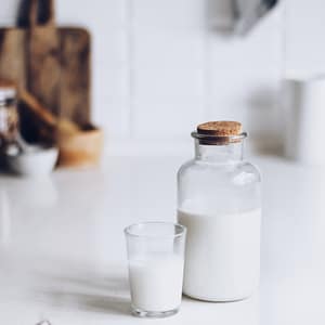 Retro Glass Jug (330 ml)